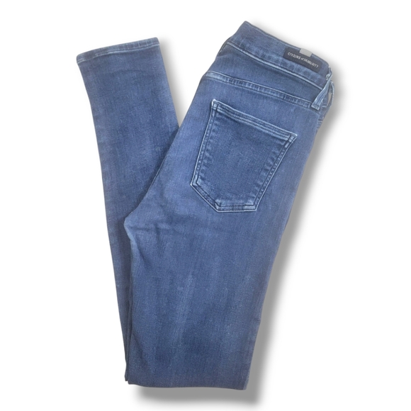 CITIZENS OF‎ HUMANITY - Rocket High Rise Stretchy Skinny Denim Medium Wash Jeans - Picture 3 of 7